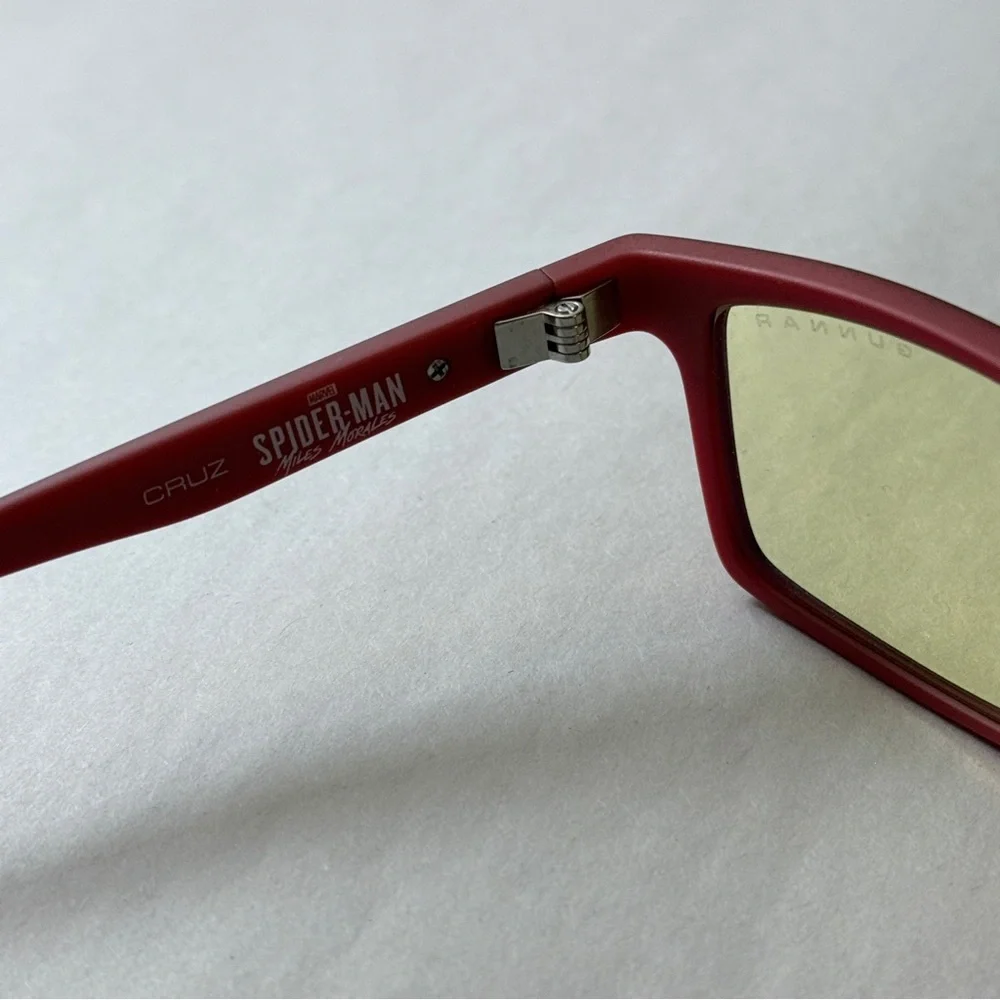 Gunnar Spider-Man Blue Light Gaming Glasses Miles Morales Edition Unisex